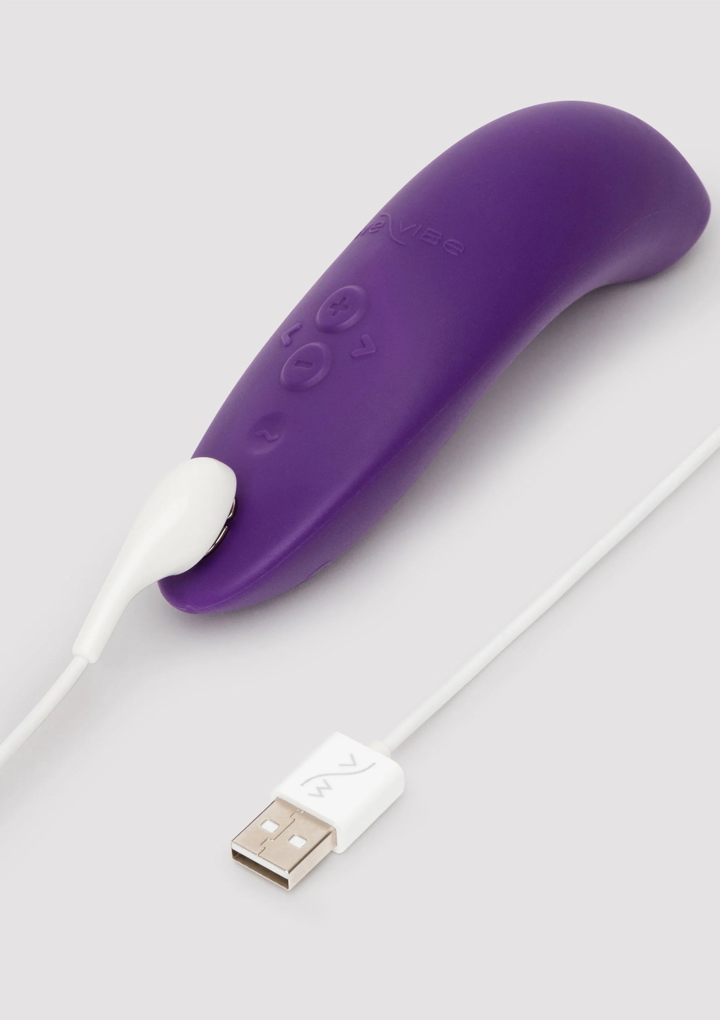 WeVibe Melt 2 airpressure vibrator paars met USB-laadkabel