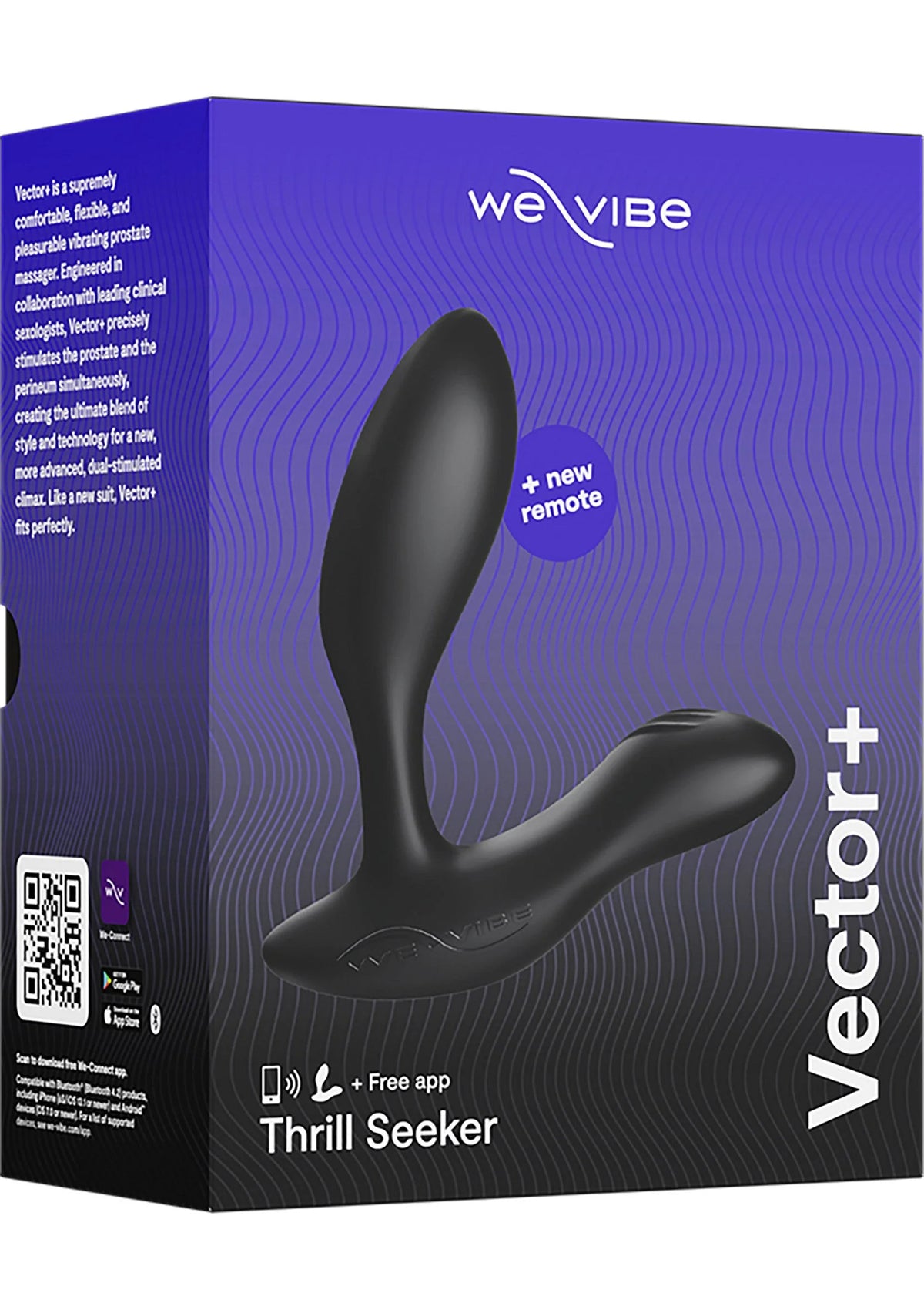 Bestel: Vector + by We - Vibe - bij Happytoys.nl, happytoys.be, Happytoys.ae: erotische sex webshop | liever Happy dan Easy ⭐⭐⭐⭐⭐