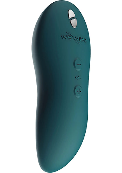 Donkergroene We-Vibe Touch X vibrator met knoppen