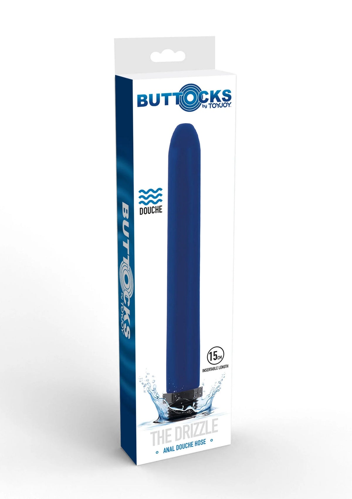 Bestel: Buttocks The Drizzle Anal Douche 15cm by ToyJoy - bij Happytoys: de erotische sex webshop | liever Happy dan Easy ⭐⭐⭐⭐⭐