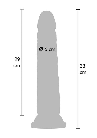 Deluxe Dual Density Dong TPE 33 cm by ToyJoy Get Real