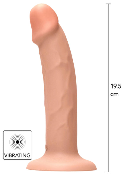 Bestel: Harness Dong Vibrating Silicone 19.5 cm by ToyJoy Get Real - bij Happytoys.nl, happytoys.be, Happytoys.ae: erotische sex webshop | liever Happy dan Easy ⭐⭐⭐⭐⭐