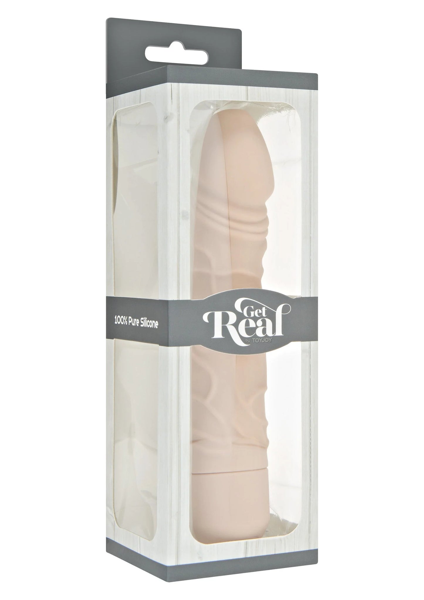 ToyJoy vibratorhoes in verpakking met doorzichtige flap en 'Get Real' label.