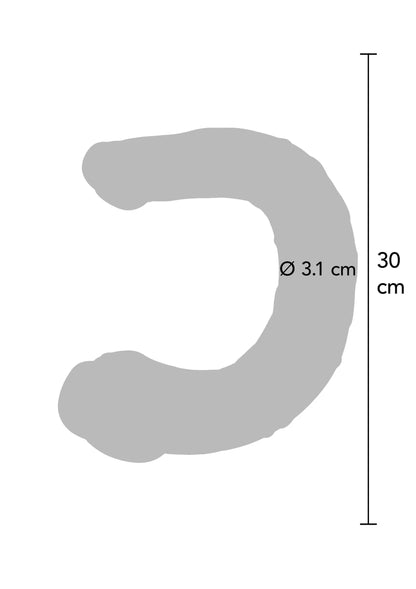 Bestel: Double Dong Realistic Mini Silicone - bij Happytoys: de erotische sex webshop | liever Happy dan Easy ⭐⭐⭐⭐⭐
