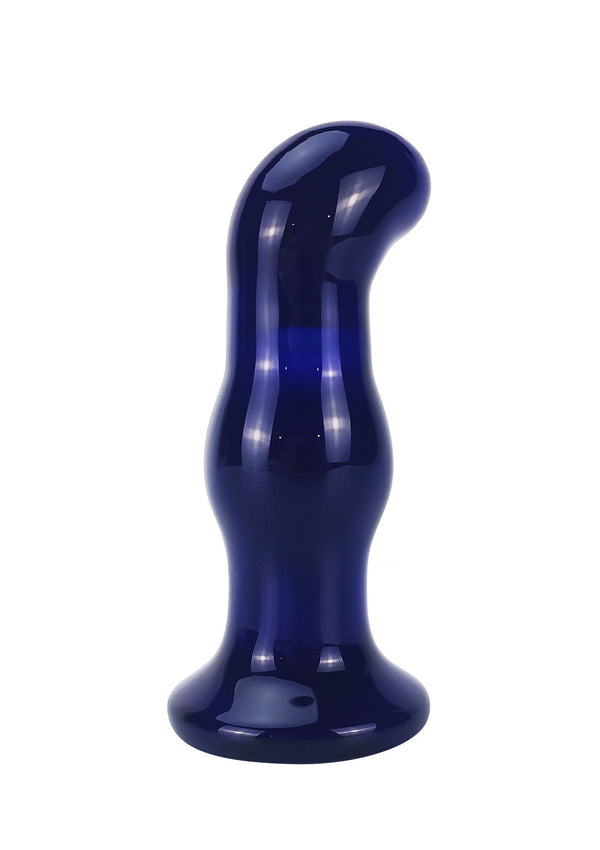 Gleaming Vibrating Glass Plug by ToyJoy Buttocks
