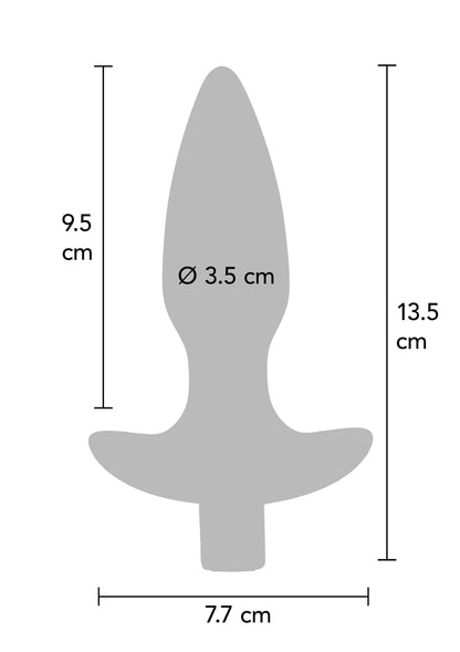 Bestel: The Sparkle Buttplug - bij Happytoys: de erotische sex webshop | liever Happy dan Easy ⭐⭐⭐⭐⭐