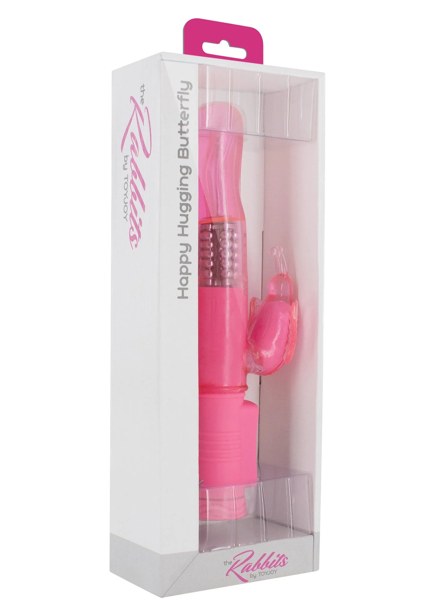 Bestel: The Rabbits Happy Hugging Butterfly Vibrator by ToyJoy - bij Happytoys: de erotische sex webshop | liever Happy dan Easy ⭐⭐⭐⭐⭐