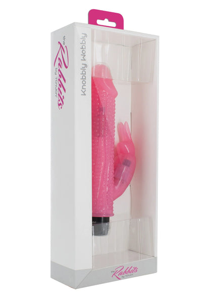 Beste vandaag nog: The Rabbits Knobbly Wobbly vibrator by ToyJoy - bij Happytoys