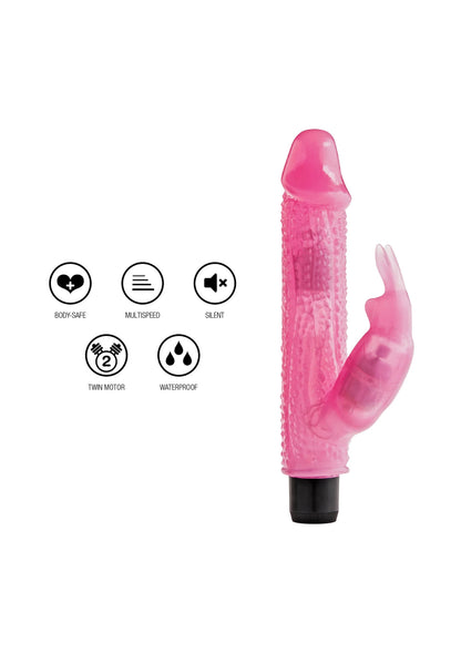 Beste vandaag nog: The Rabbits Knobbly Wobbly vibrator by ToyJoy - bij Happytoys