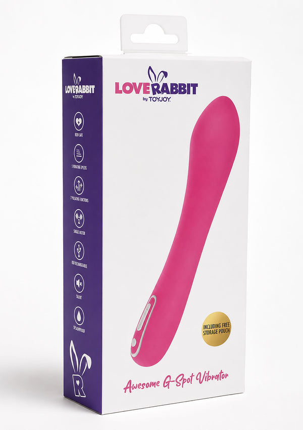 Awesome G-Spot Vibrator by ToyJoy Love Rabbit