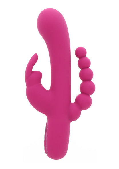 Triple Pleasure Vibrator by ToyJoy Love Rabbit