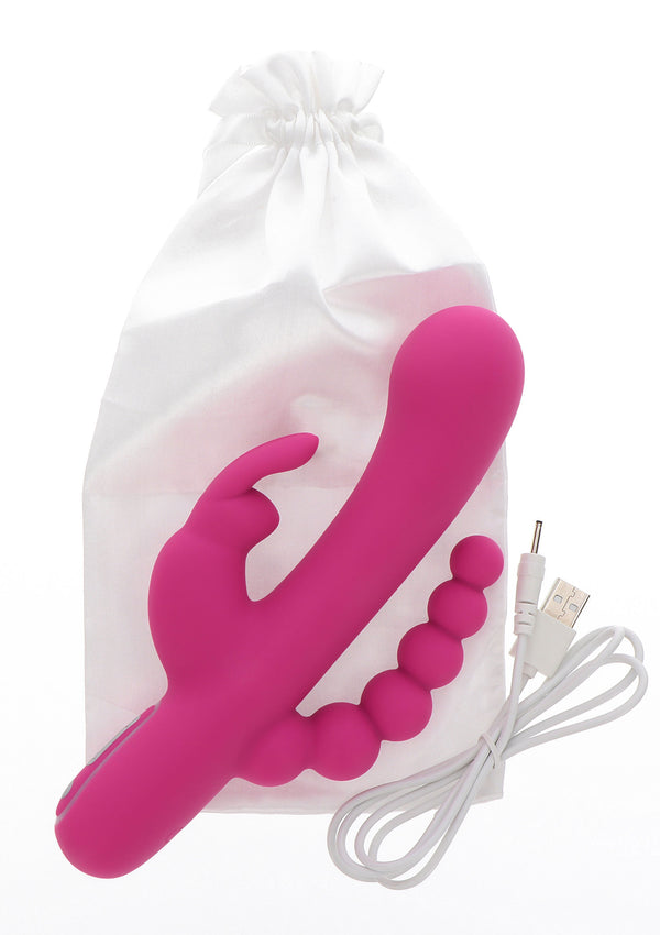 Triple Pleasure Vibrator by ToyJoy Love Rabbit