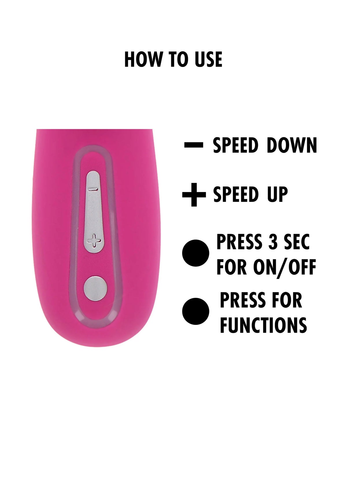 Bestel: Triple Pleasure Vibrator by ToyJoy Love Rabbit - bij Happytoys: de erotische sex webshop | liever Happy dan Easy ⭐⭐⭐⭐⭐