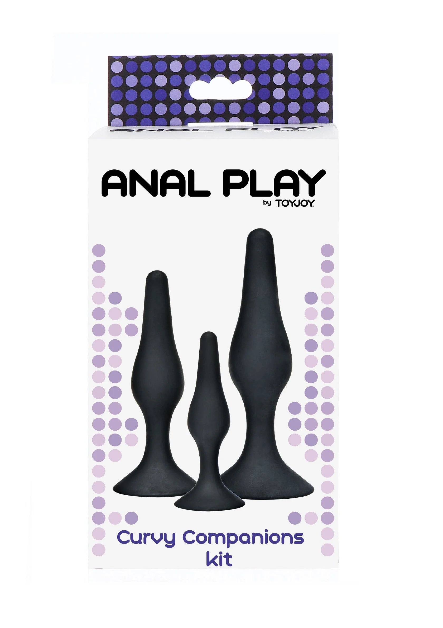 Beste vandaag nog: Anal Play Curvy butplug Companions Kit 3pcs by ToyJoy - bij Happytoys