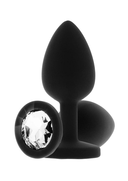 Bestel: Diamond Booty Jewel Small - bij Happytoys: de erotische sex webshop | liever Happy dan Easy ⭐⭐⭐⭐⭐ - Default Title - 10293 - BLACK