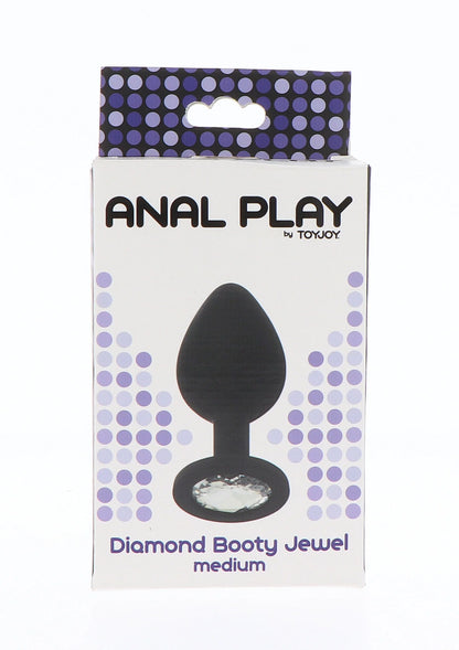Bestel: Diamond Booty Jewel Medium by ToyJoy - bij Happytoys: de erotische sex webshop | liever Happy dan Easy ⭐⭐⭐⭐⭐