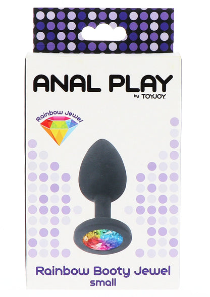 Bestel: Rainbow Booty Jewel Small - bij Happytoys: de erotische sex webshop | liever Happy dan Easy ⭐⭐⭐⭐⭐