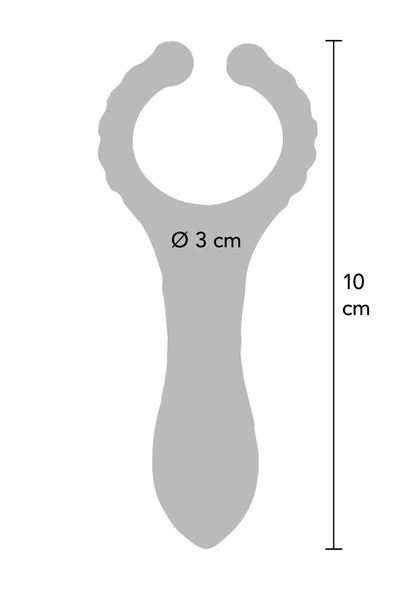 Beste vandaag nog: Basics Vibrating Clit - Stim C - Ring by ToyJoy - bij Happytoys