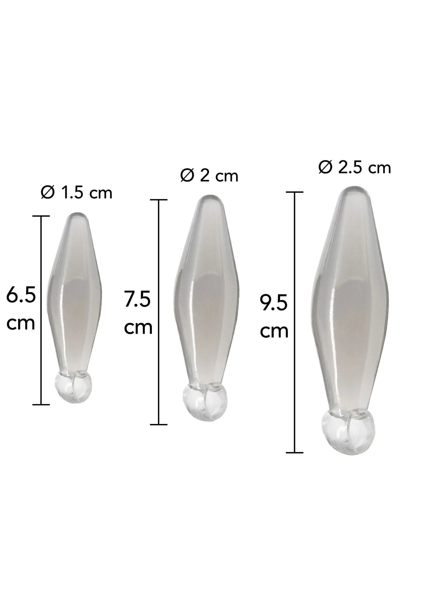 Beste vandaag nog: Anal Play Finger Rimmer 3pcs by ToyJoy - bij Happytoys
