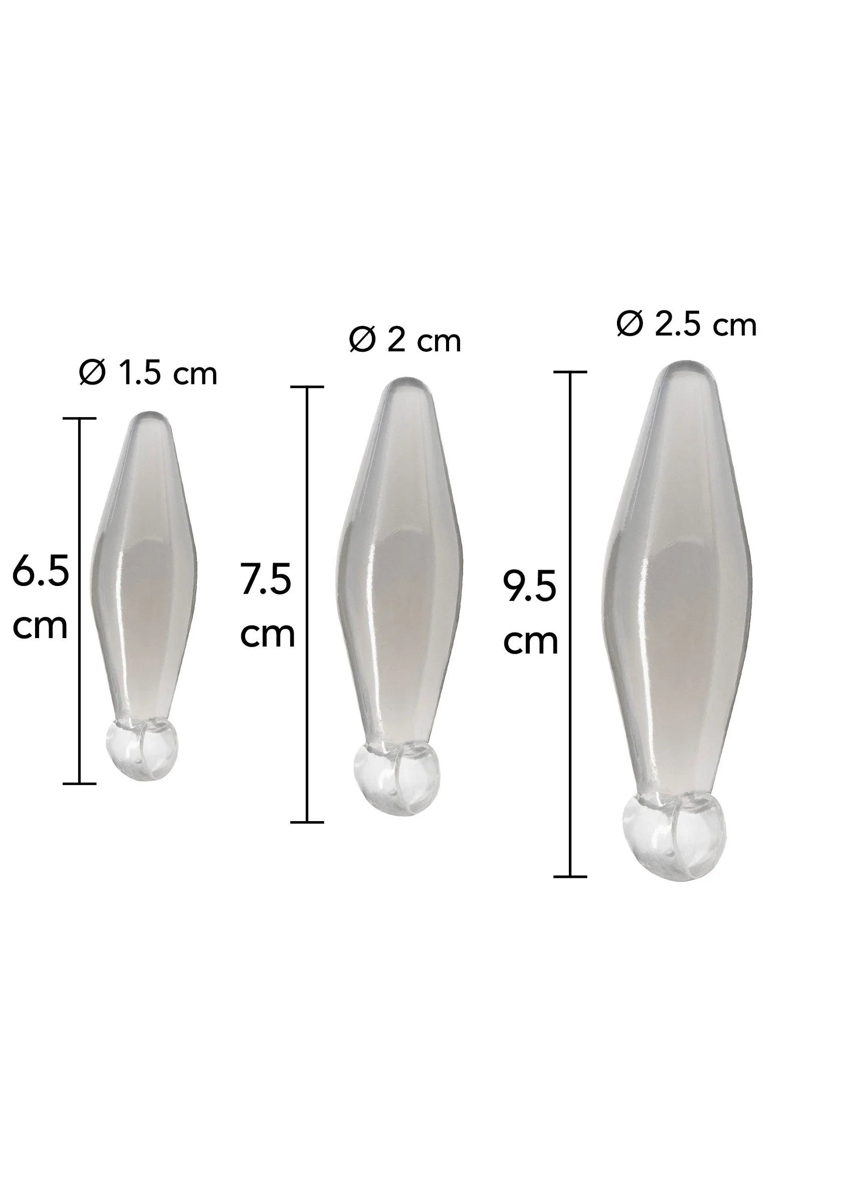 Beste vandaag nog: Anal Play Finger Rimmer 3pcs by ToyJoy - bij Happytoys