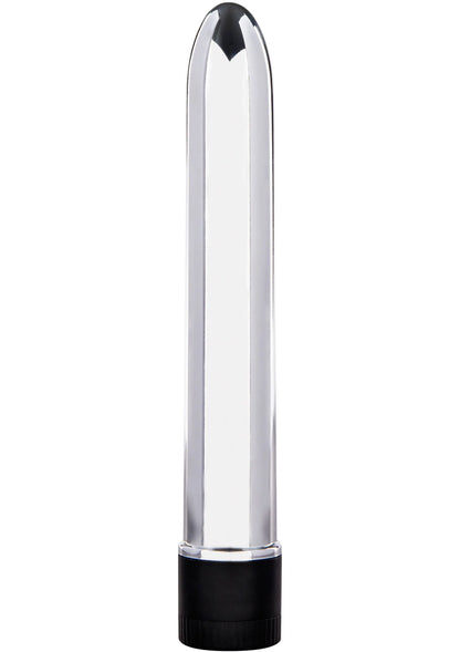 Bestel: Retro Ultra Slimline Vibrator - bij Happytoys: de erotische sex webshop | liever Happy dan Easy ⭐⭐⭐⭐⭐ - Default Title - 10367 - SILVER