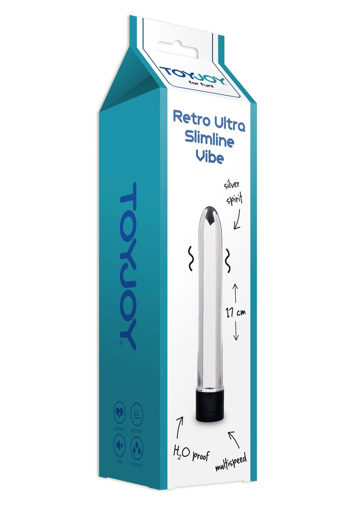 Bestel: Retro Ultra Slimline Vibrator - bij Happytoys: de erotische sex webshop | liever Happy dan Easy ⭐⭐⭐⭐⭐