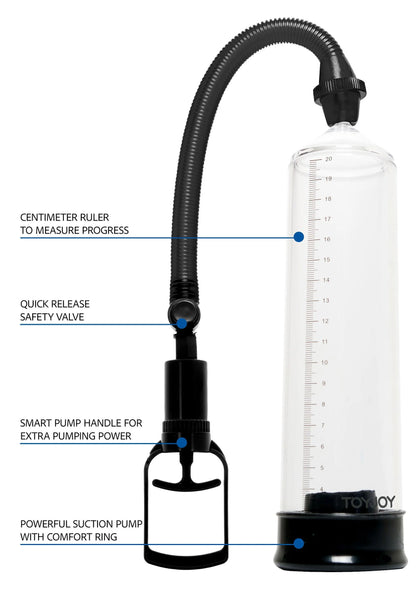 Bestel: Manpower Power Pump Black by ToyJoy - bij Happytoys: de erotische sex webshop | liever Happy dan Easy ⭐⭐⭐⭐⭐