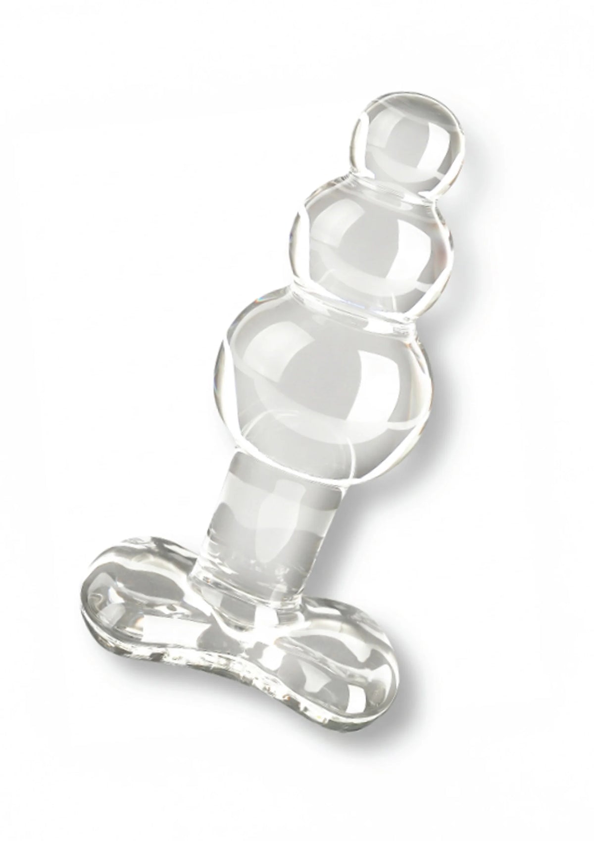Bestel: Crystal Anal Jewel by Toy Joy Glass Worxx - bij Happytoys: de erotische sex webshop | liever Happy dan Easy ⭐⭐⭐⭐⭐ - Default Title - 10611 - CLEAR
