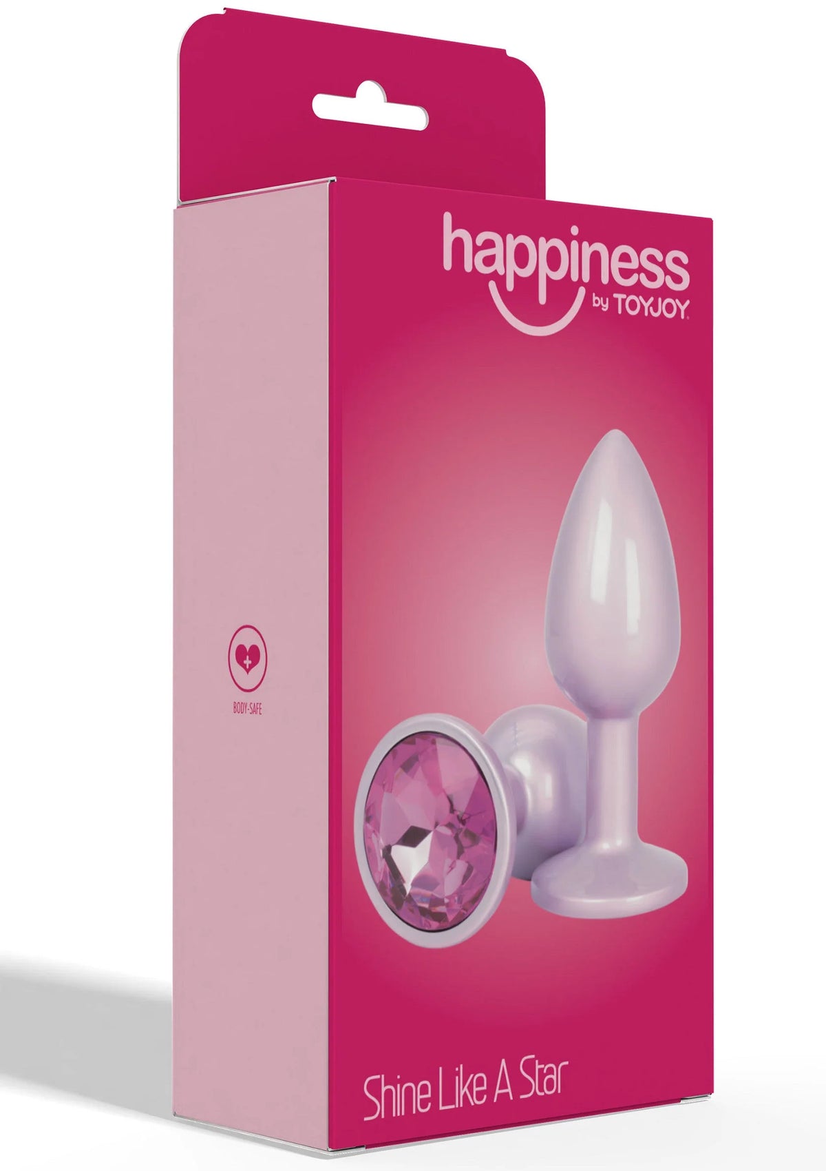 Beste vandaag nog: Happiness Shine Like A Star Buttplug Pink by ToyJoy - bij Happytoys Sexshop: Toys for Feeling Happy & Easy 😊