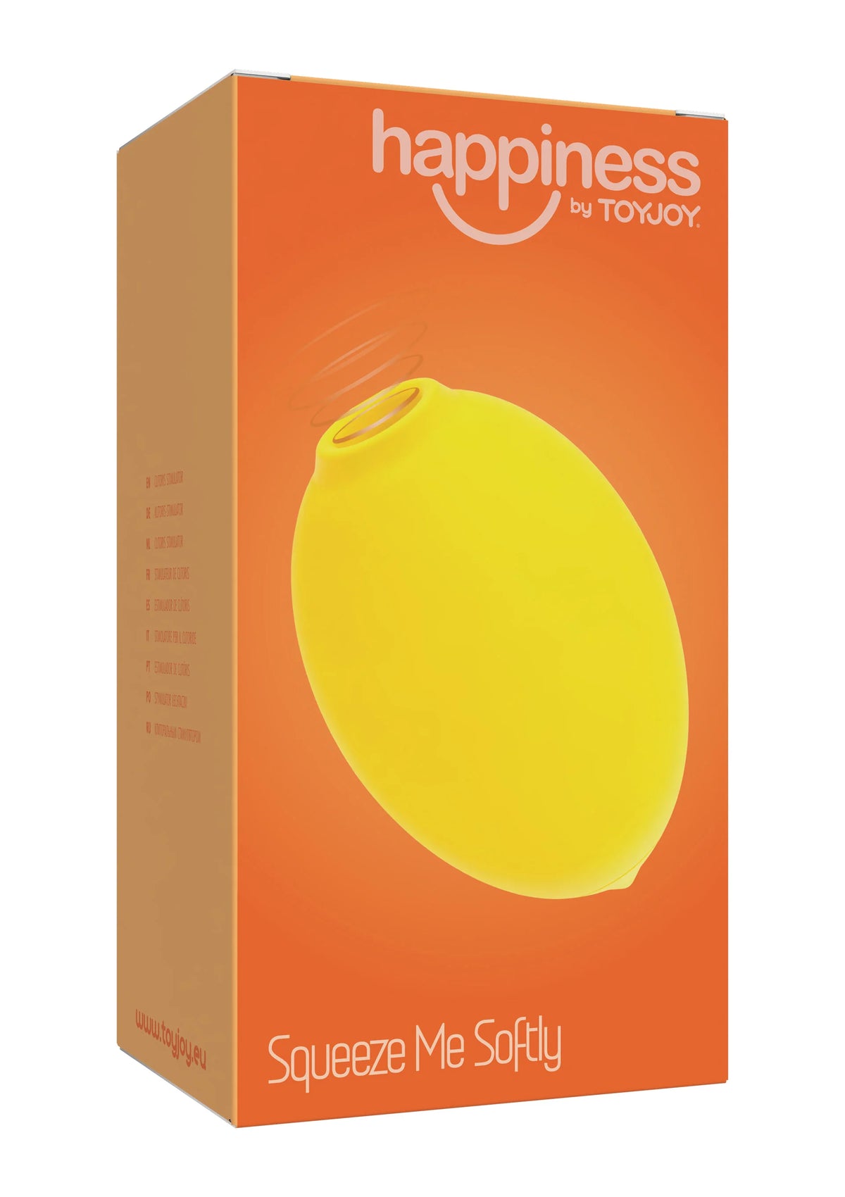 Squeeze Me Softly Air Stimulator by ToyJoy Happiness