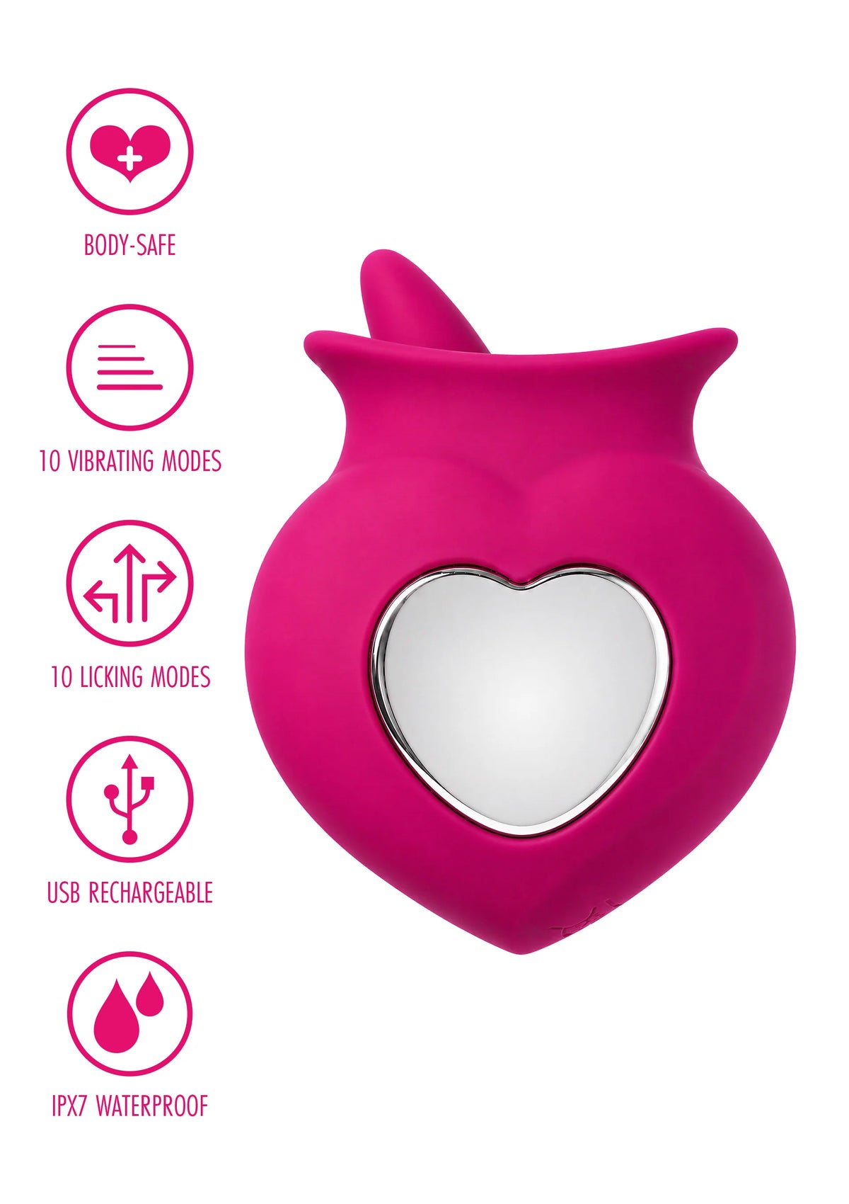 Love at First Lick Stimulator by ToyJoy Hapiness