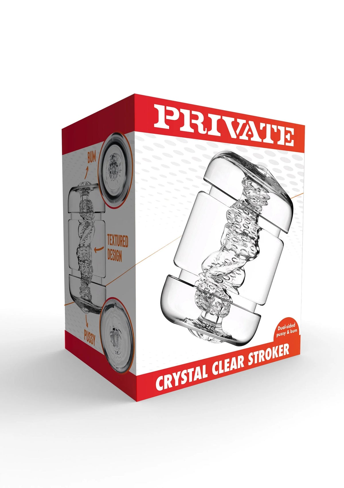 Beste vandaag nog: Crystal Clear Pussy & Bum by Private - bij Happytoys Sexshop: Toys for Feeling Happy & Easy 😊