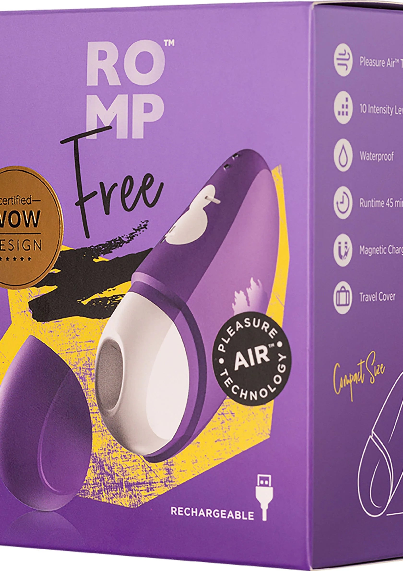 Beste vandaag nog: Free Airpressure Vibrator by Romp - bij Happytoys Sexshop: Toys for Feeling Happy & Easy 😊