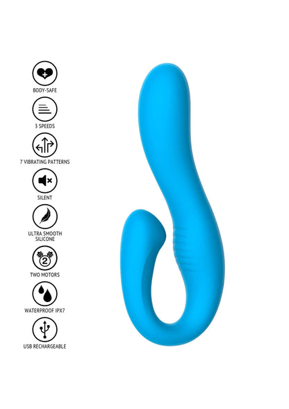 Beste vandaag nog: Fame The Skyler Rabbit Vibrator by ToyJoy - bij Happytoys