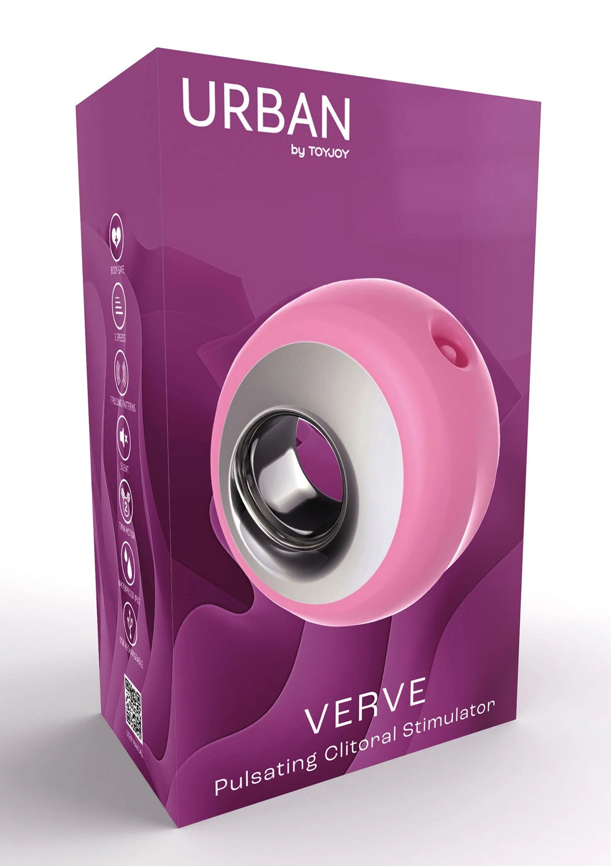 Bestel: ToyJoy Urban VERVE - Pulsating Clitoral Stimulator - bij Happytoys: de erotische sex webshop | liever Happy dan Easy ⭐⭐⭐⭐⭐
