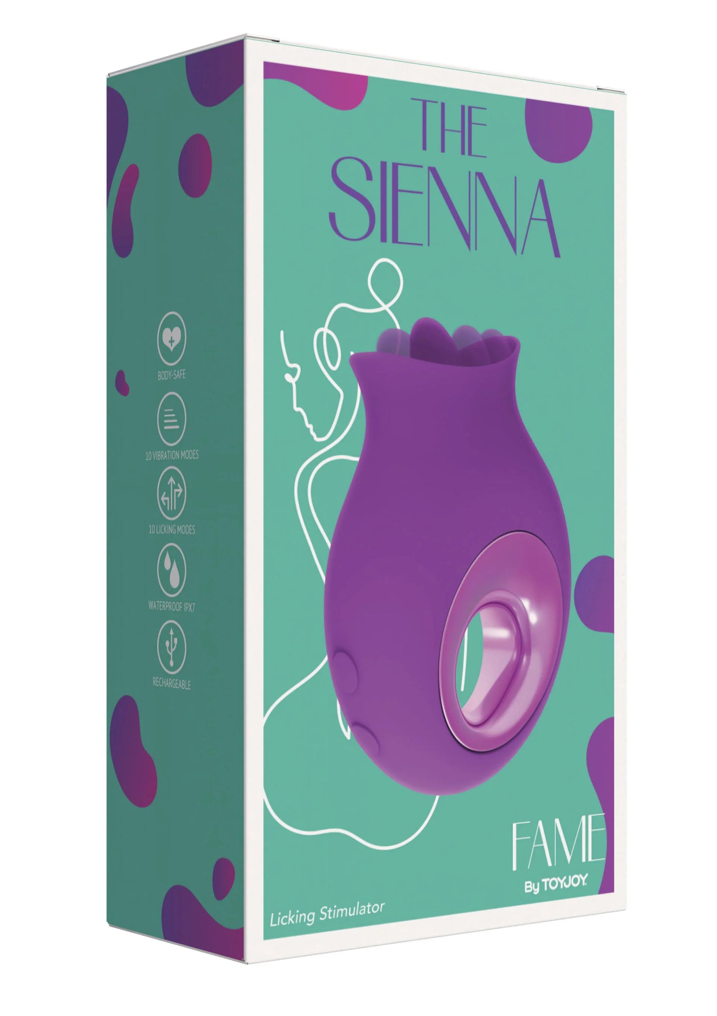 Beste vandaag nog: The Sienna Licking Stimulator by ToyJoy - bij Happytoys Sexshop: online sex shop for Feeling Happy & Easy 😊