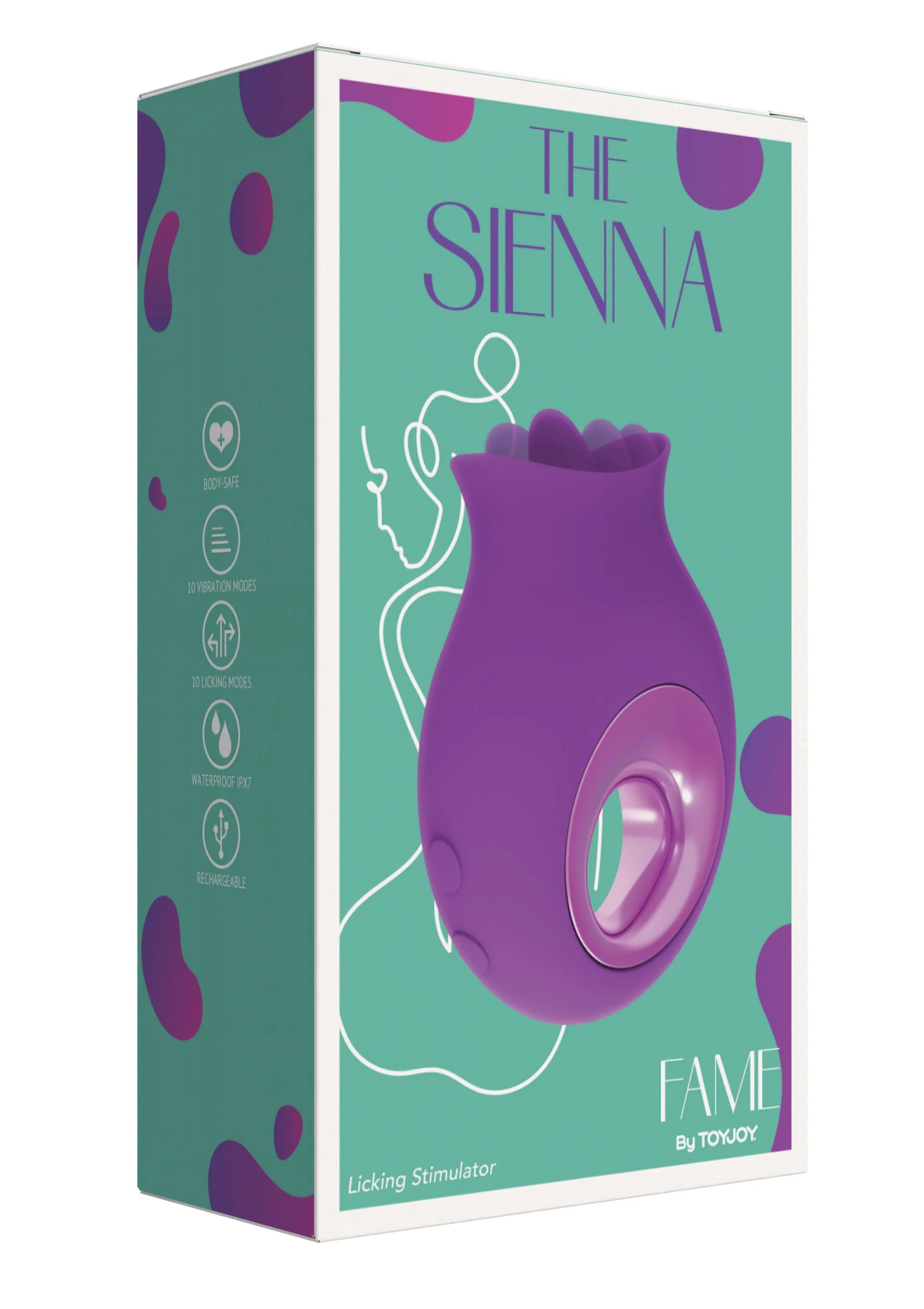 Beste vandaag nog: The Sienna Licking Stimulator by ToyJoy - bij Happytoys Sexshop: online sex shop for Feeling Happy & Easy 😊