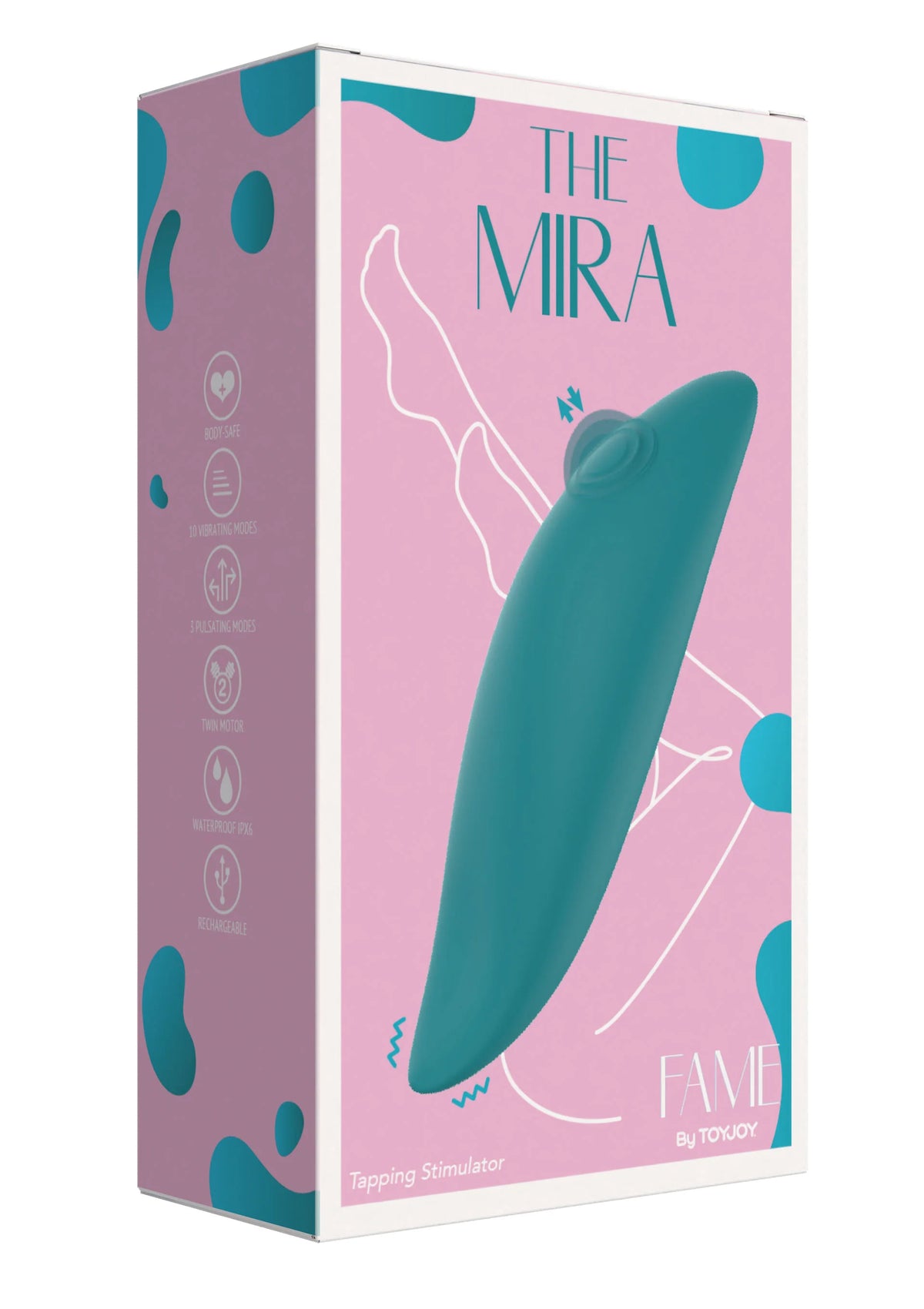 Beste vandaag nog: The Mira Tapping Stimulator by ToyJoy - bij Happytoys Sexshop: online sex shop for Feeling Happy & Easy 😊