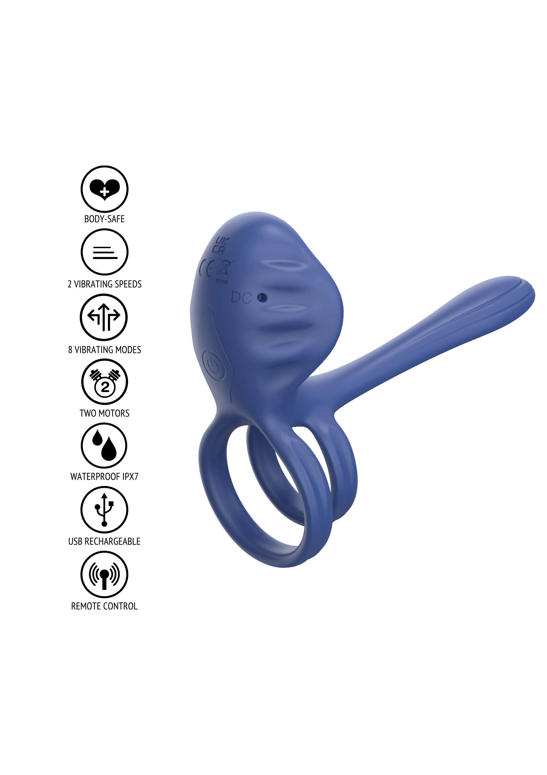 Beste vandaag nog: Couples Slimline Vibrator Ring by Xocoon - bij Happytoys Sexshop: Toys for Feeling Happy & Easy 😊