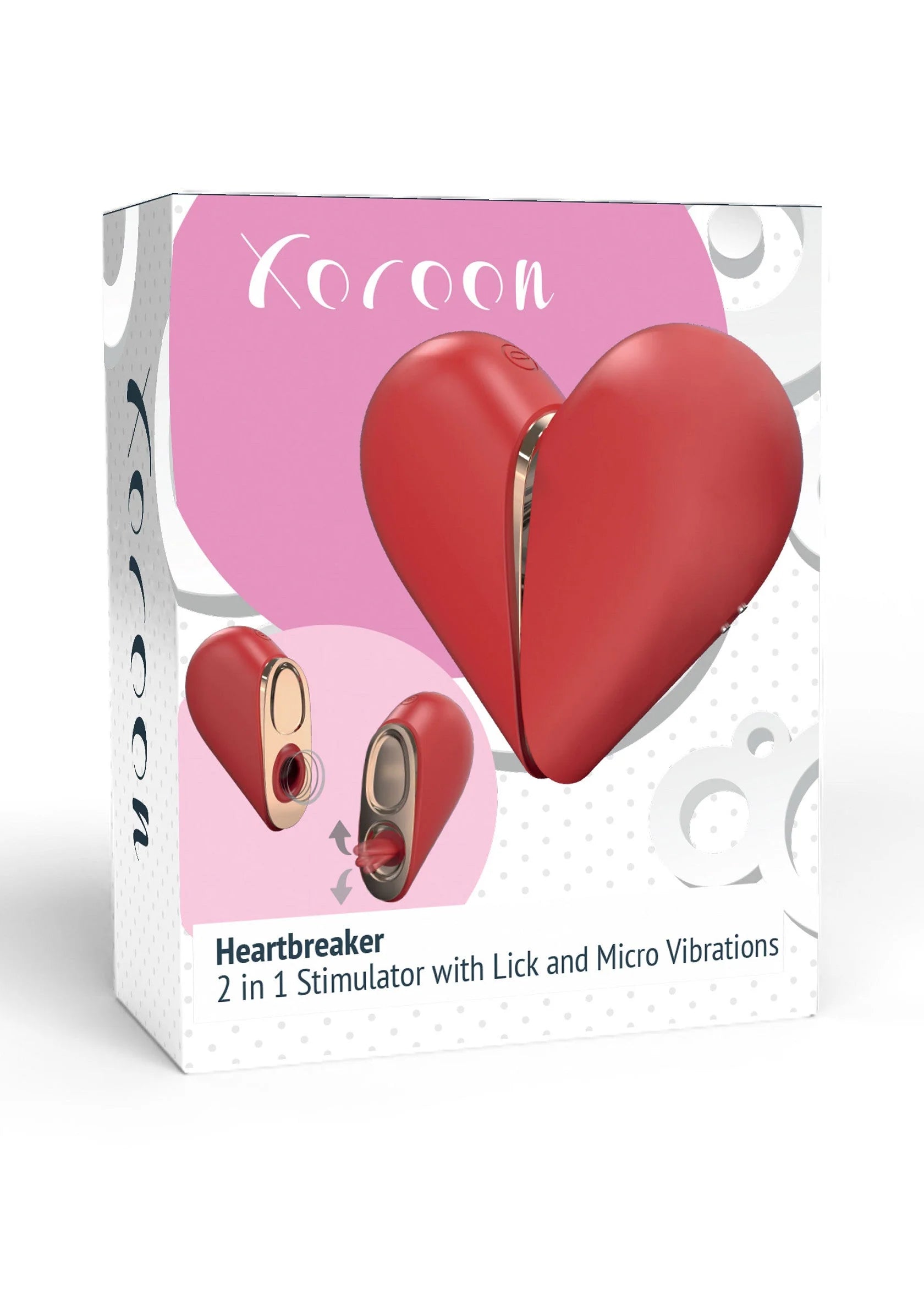 Beste vandaag nog: Heartbreaker 2 - in - 1 Stimulator by Xocoon - bij Happytoys Sexshop: Toys for Feeling Happy & Easy 😊