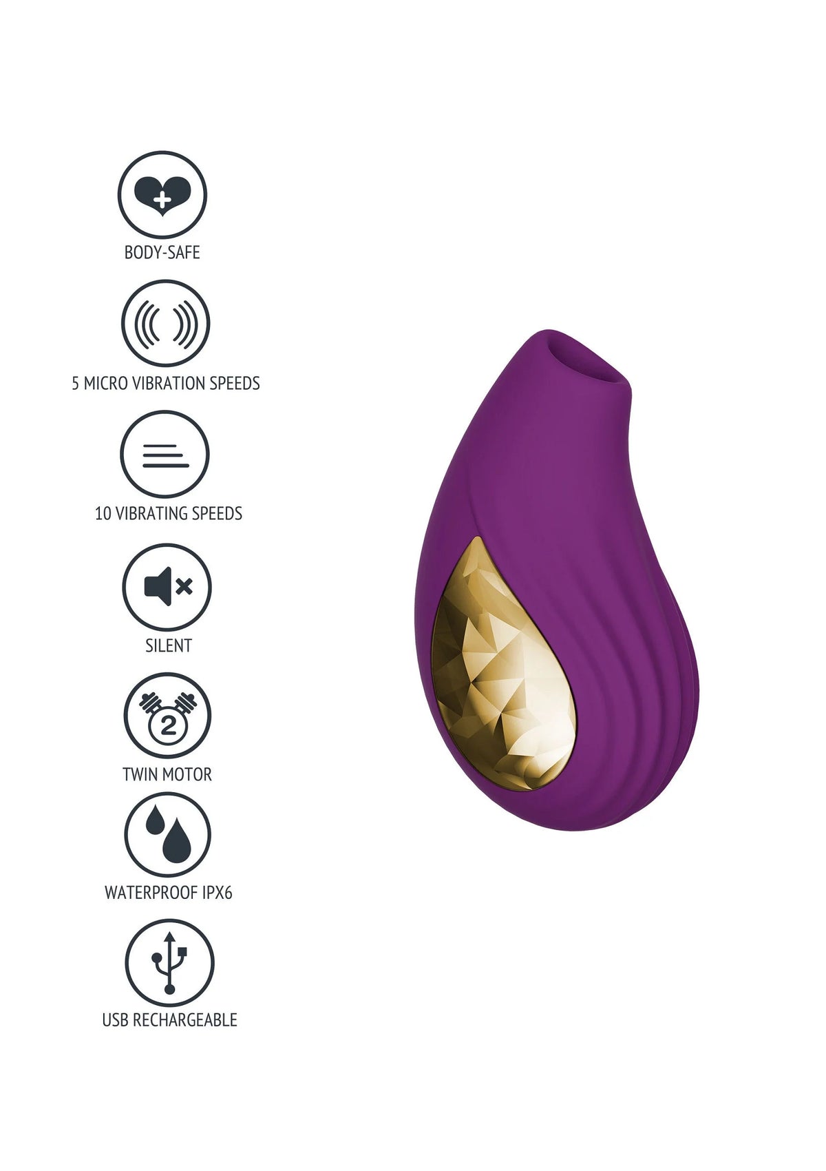 Bestel: Divine Love Stimulator by Xocoon - bij Happytoys: de erotische sex webshop | liever Happy dan Easy ⭐⭐⭐⭐⭐