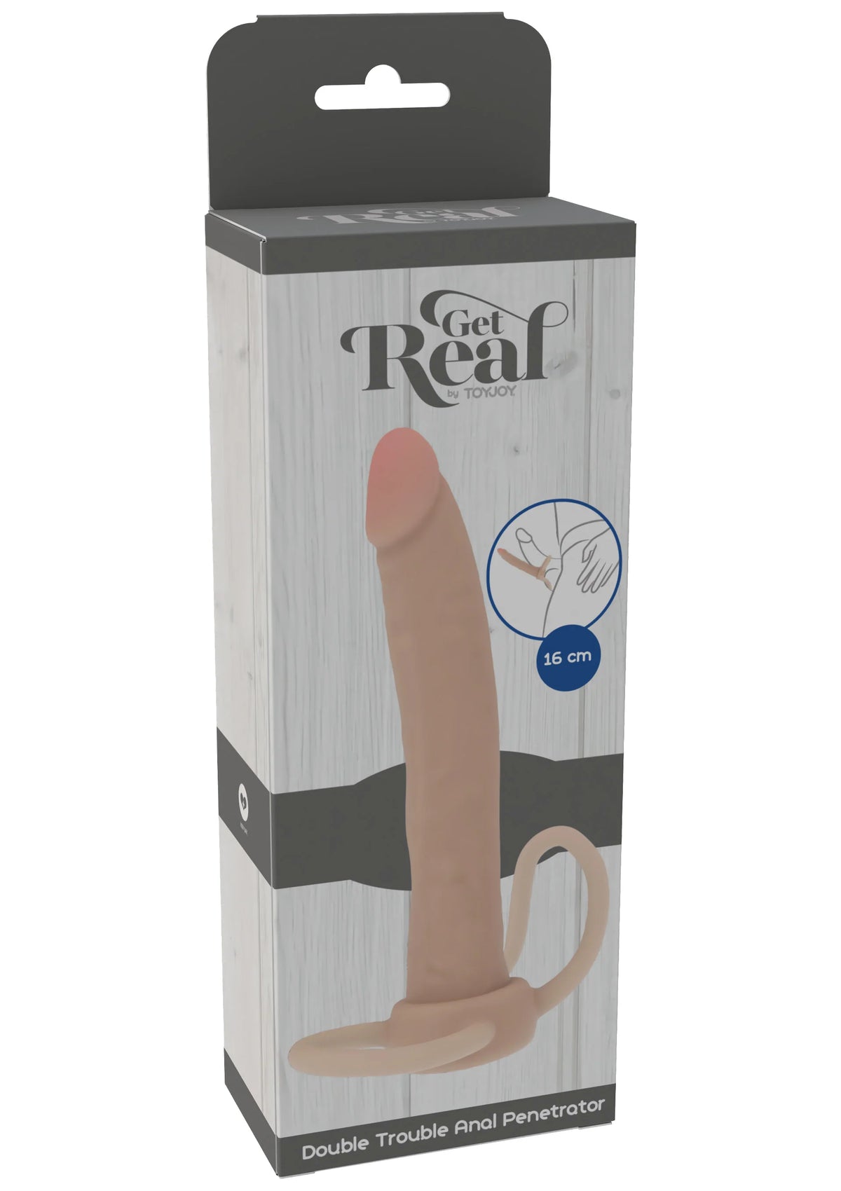 Bestel: Dong Double Trouble Silicone by ToyJoy - bij Happytoys: de erotische sex webshop | liever Happy dan Easy ⭐⭐⭐⭐⭐