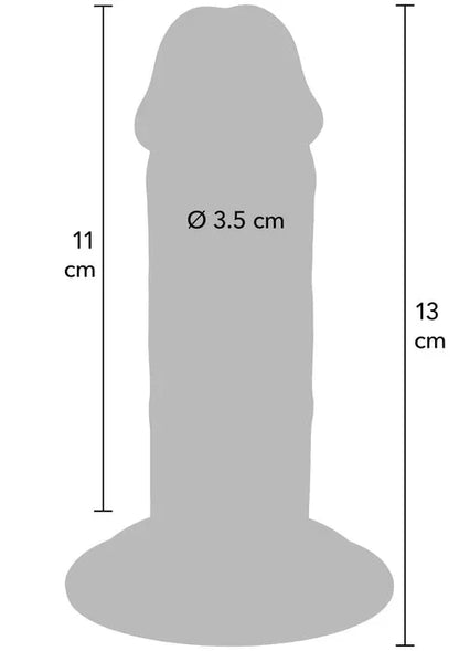 Deluxe Dual Density Thick Dong TPE 13 cm by ToyJoy