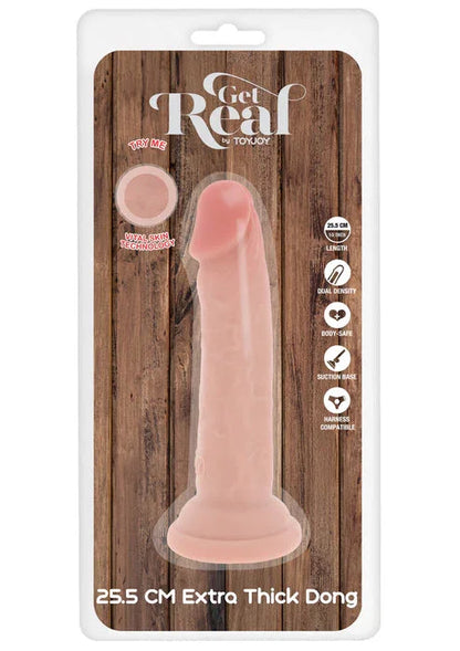 Deluxe Dual Density Thick Dong TPE 25.5 cm by ToyJoy