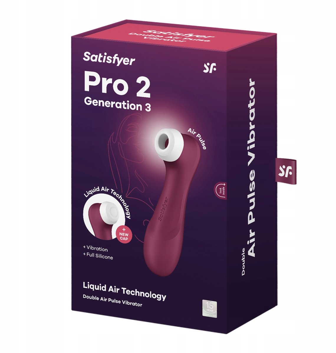 Satisfyer Pro 2 Generation 3 Airpressure Vibrator by Satifsyer