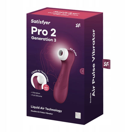Satisfyer Pro 2 Generation 3 Airpressure Vibrator by Satifsyer