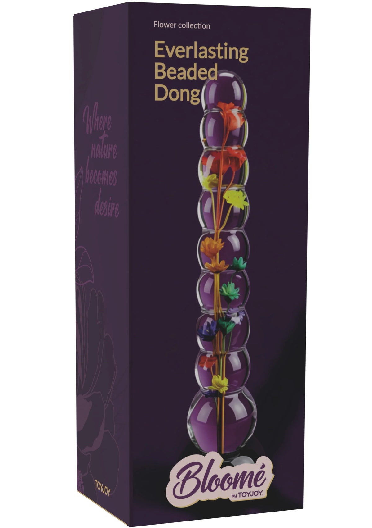Bestel: Everlasting Bloom Beaded Dong by ToyJoy Bloomé - bij Happytoys.nl, happytoys.be, Happytoys.ae: erotische sex webshop | liever Happy dan Easy ⭐⭐⭐⭐⭐