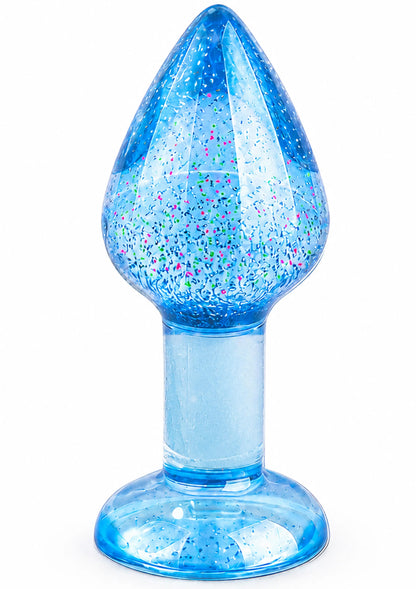 Bestel: Stardust Anal Plug Medium by ToyJoy Bloomé - bij Happytoys.nl, happytoys.be, Happytoys.ae: erotische sex webshop | liever Happy dan Easy ⭐⭐⭐⭐⭐ - Blauw - 11561 - BLUE