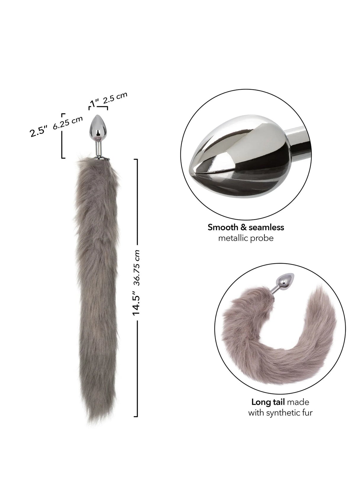 Bestel: Running Wild Tail by CalExotics Running Wild - bij Happytoys: de erotische sex webshop | liever Happy dan Easy ⭐⭐⭐⭐⭐