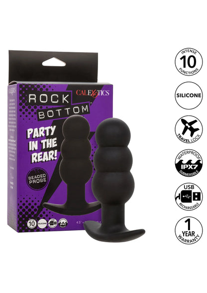 Bestel: Rock Bottom Beaded Probe by CalExotics - bij Happytoys: de erotische sex webshop | liever Happy dan Easy ⭐⭐⭐⭐⭐